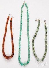 THREE NECKLACESThree necklaces