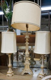 THREE NEOCLASSICAL STYLE DECOR