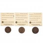 THREE NEW JERSEY COPPERS 6-D,