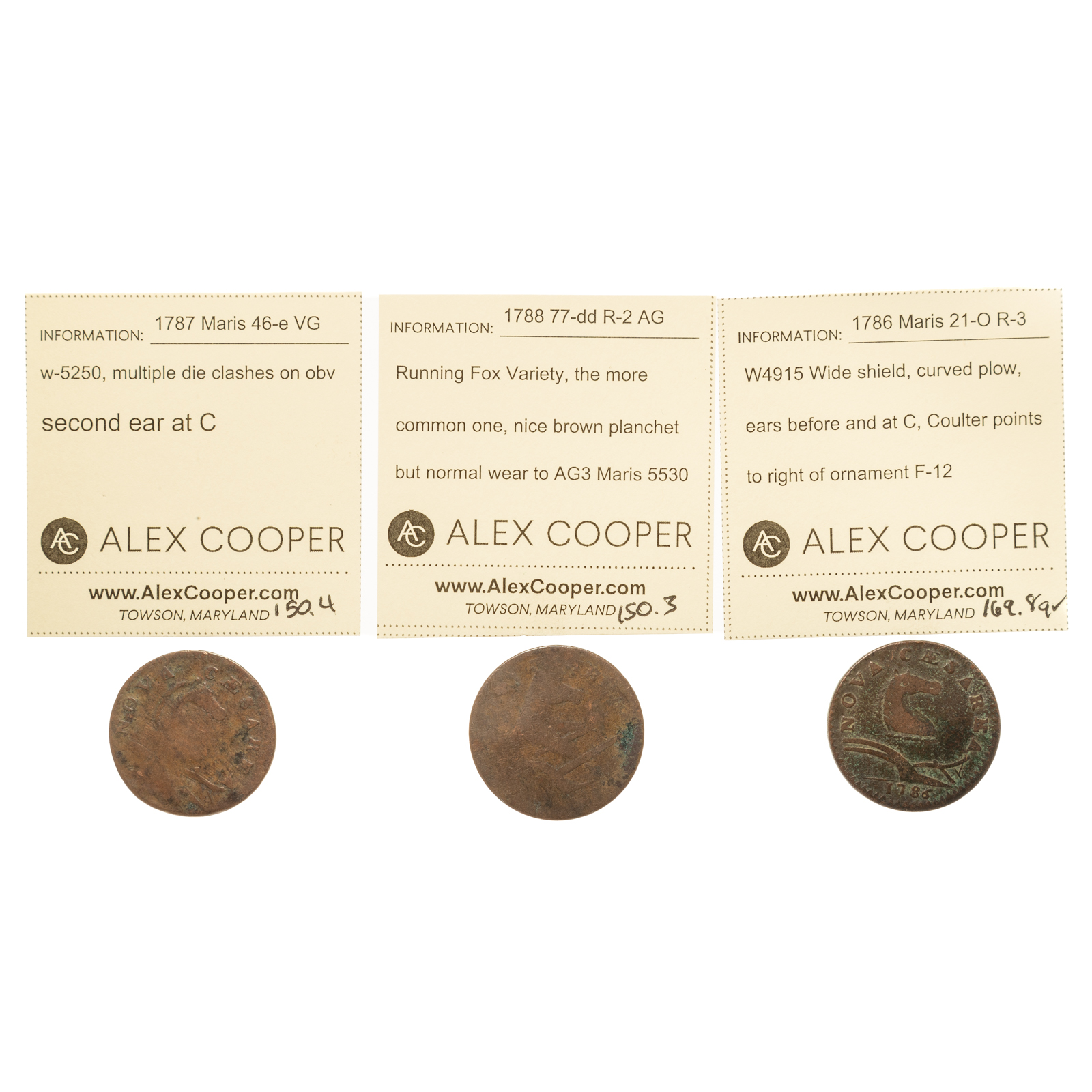 THREE NEW JERSEY COPPERS INC.