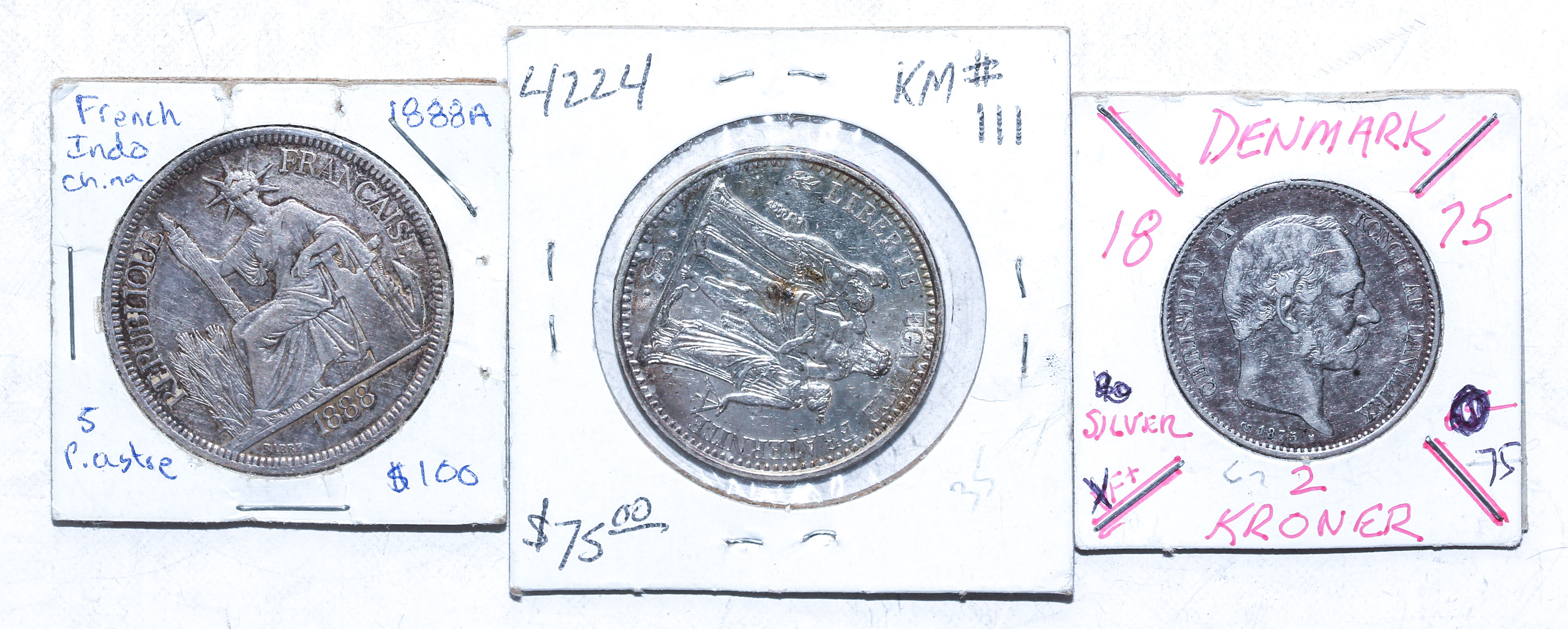 THREE NICE 18TH,19TH & 20TH CENTURY