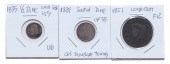 THREE NICE TYPE COINS 1827 Lar