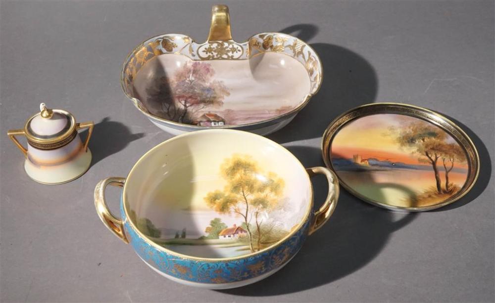 THREE NORITAKE AND ONE NIPPON