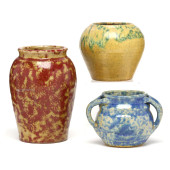 THREE NORTH STATE VASES WITH U