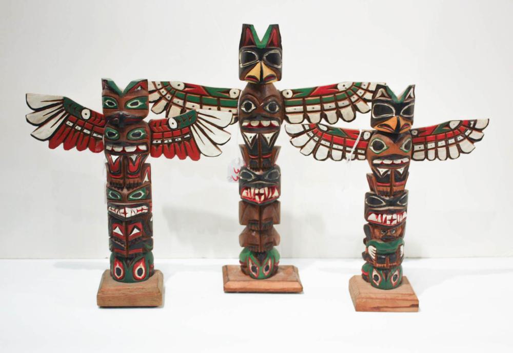 THREE NORTHWEST COAST NATIVE