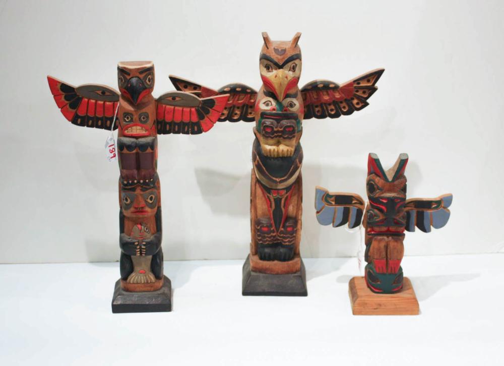 THREE NORTHWEST COAST NATIVE