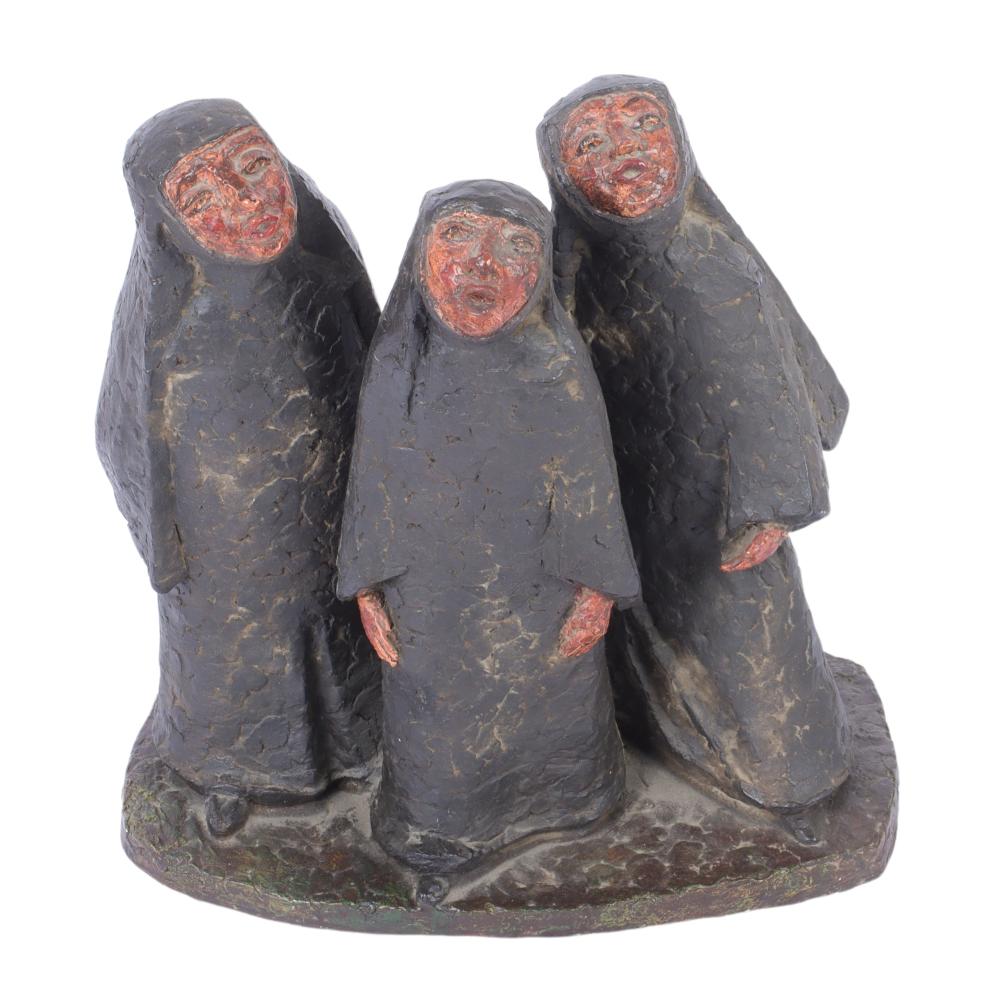 THREE NUNS FIGURE GROUP,