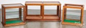 THREE OAK COUNTER TOP SHOWCASE