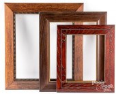 THREE OAK FRAMESThree oak fram