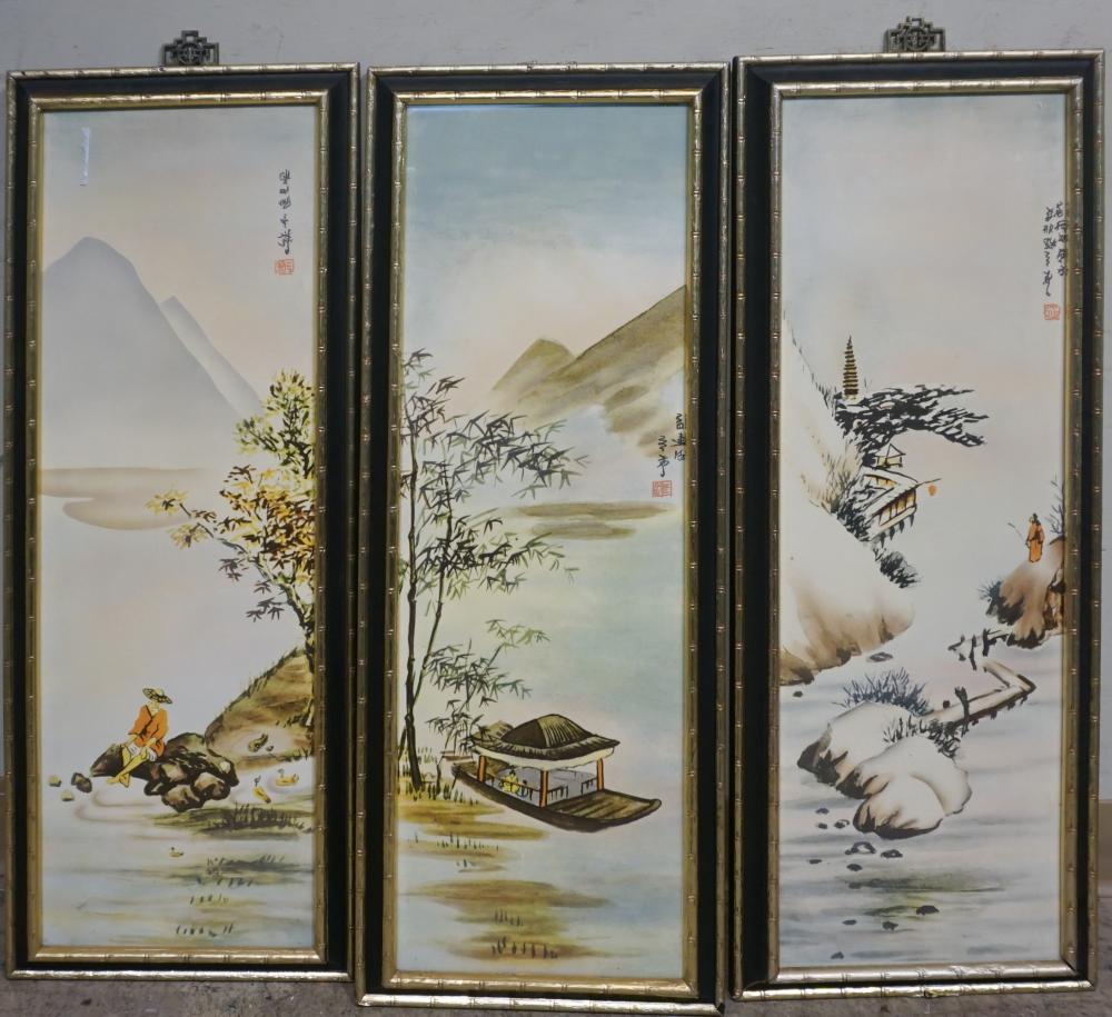 THREE OFFSET COLOR PRINTS AFTER