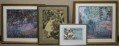 THREE OFFSET PRINTS AND A COLO