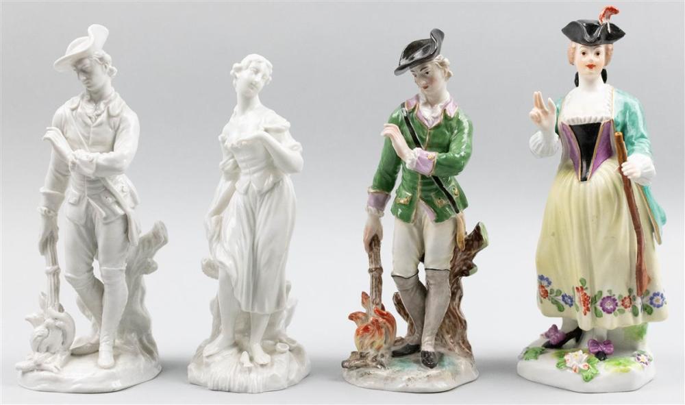 THREE OLDEST VOLKSTEDT PORCELAIN