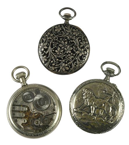 THREE OPEN FACE POCKET