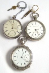 THREE OPENFACE SILVER CASE POC