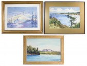 THREE OREGON LANDSCAPES; ALBER