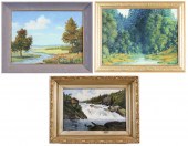 THREE OREGON LANDSCAPES: H.L.