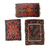 THREE ORIENTAL MATS.  Twentiet