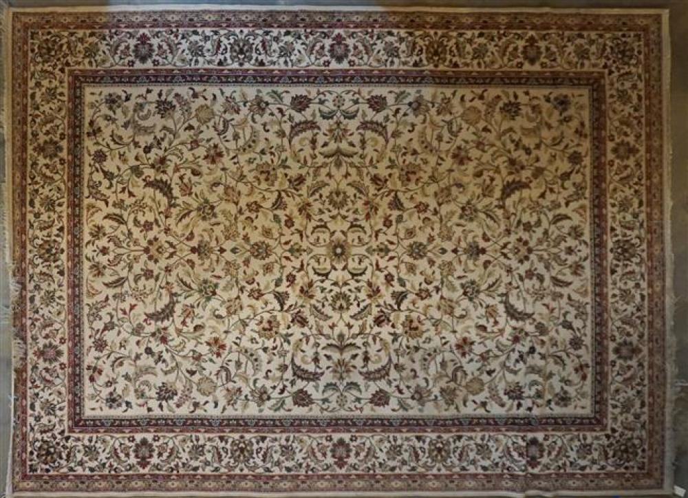 THREE ORIENTAL PATTERN MACHINE MADE