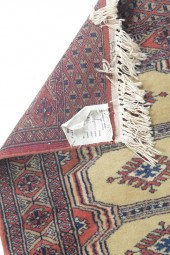 THREE ORIENTAL RUGS.  Afghanis