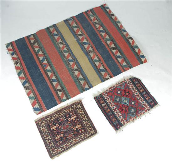 THREE ORIENTAL RUGS.  Twentieth