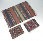 THREE ORIENTAL RUGS.  Twentiet