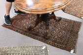 THREE ORIENTAL SCATTER RUGS, W