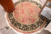 THREE ORIENTAL THROW RUGSThree