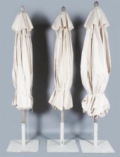 THREE OUTDOOR UMBRELLASTHREE O