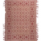 Three Overshot Coverlets


Red