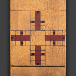 Three Paint Decorated Game Boards