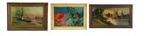 THREE PAINTINGS (AMERICAN SCHO