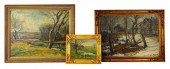 THREE PAINTINGS ATTRIBUTED TO