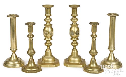 THREE PAIR OF ENGLISH VICTORIAN