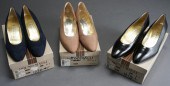 THREE PAIRS BRUNO MAGLI SHOES