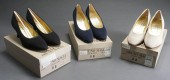 THREE PAIRS BRUNO MAGLI SHOES
