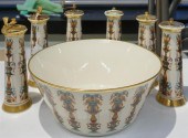 THREE PAIRS LENOX PORCELAIN SA