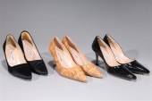 Three pairs Manolo Blahnik sho