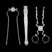 THREE PAIRS OF ANTIQUE ENGLISH