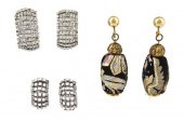 * Three Pairs of Earclips mult