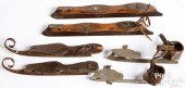 THREE PAIRS OF EARLY ICE SKATE