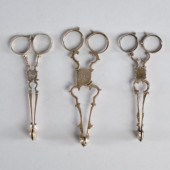 THREE PAIRS OF ENGLISH STERLIN