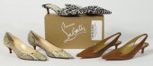 Three Pairs of High Heels Chri