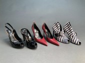 THREE PAIRS OF LADIES SHOES, I