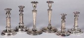 THREE PAIRS OF SHEFFIELD SILVE