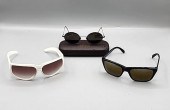Three pairs of vintage sunglas