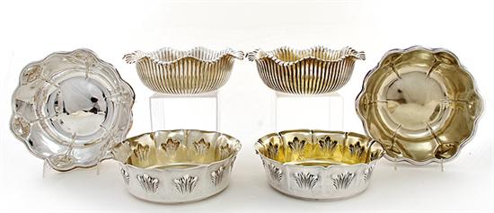Three pairs Whiting sterling
