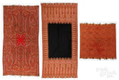 THREE PAISLEY SHAWLS, 19TH C.<