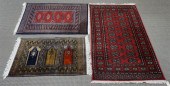 THREE PAKISTAN BOKHARA RUGS, L