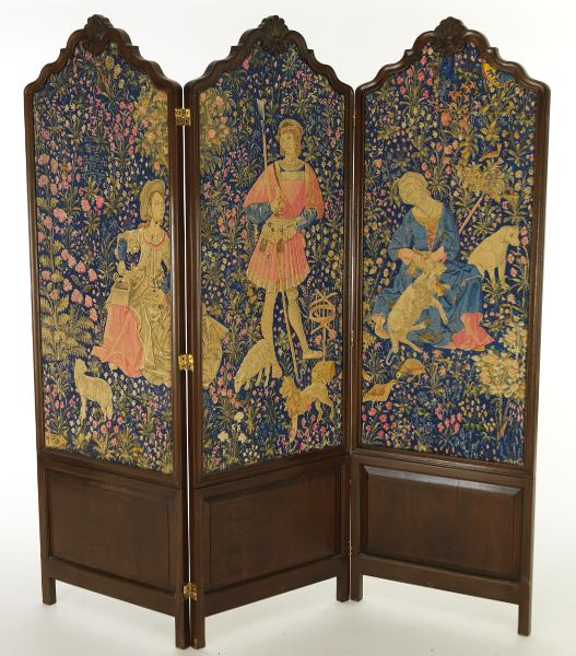 THREE PANEL ROOM DIVIDER 83"H x