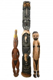 THREE PAPAU NEW GUINEA-STYLE C